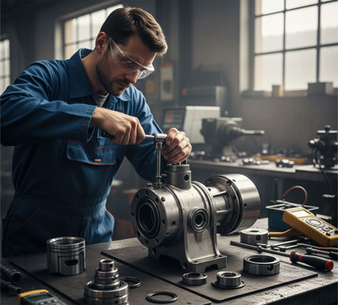 Hydraulic Pump Repair